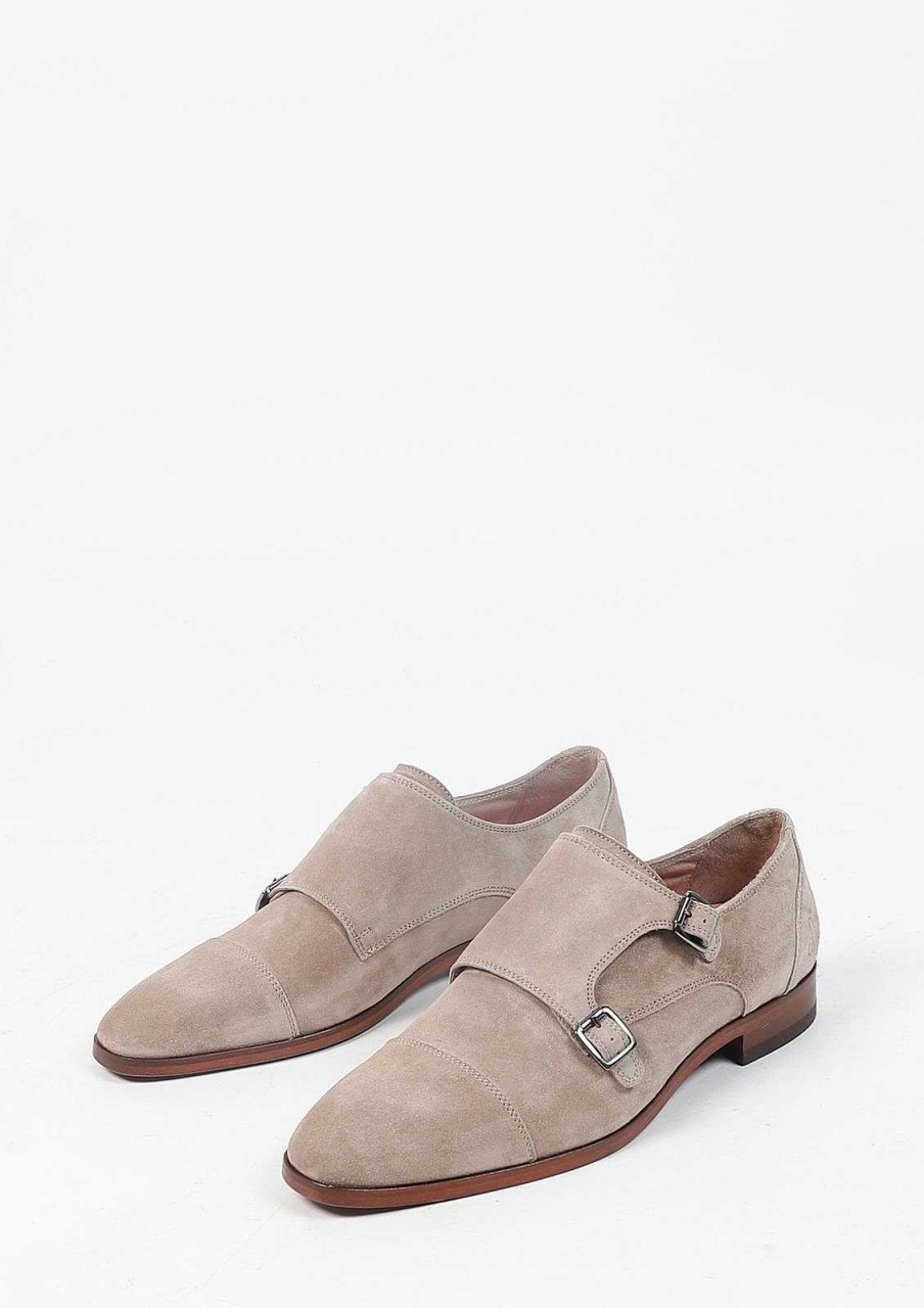 Sacha Rehab Phil Buckled Shoes - Khaki