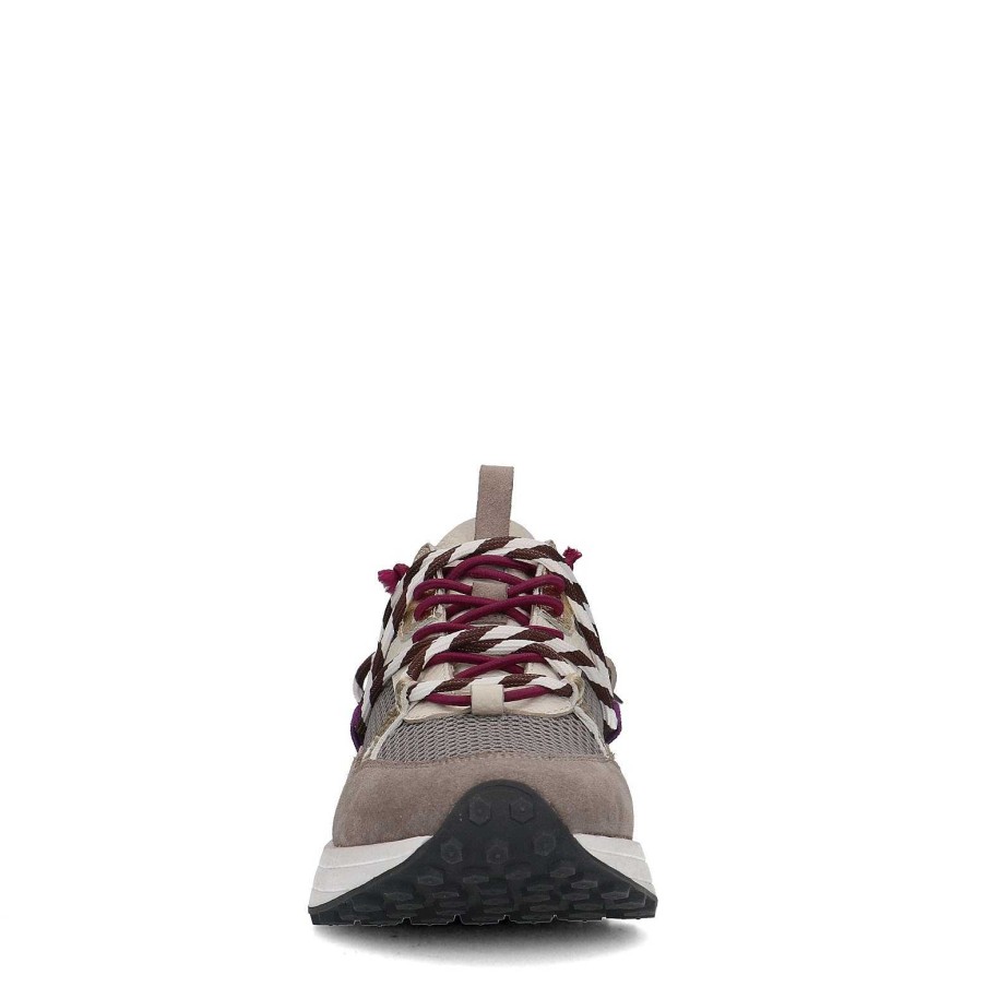 Sacha Sneakers With Details - Taupe