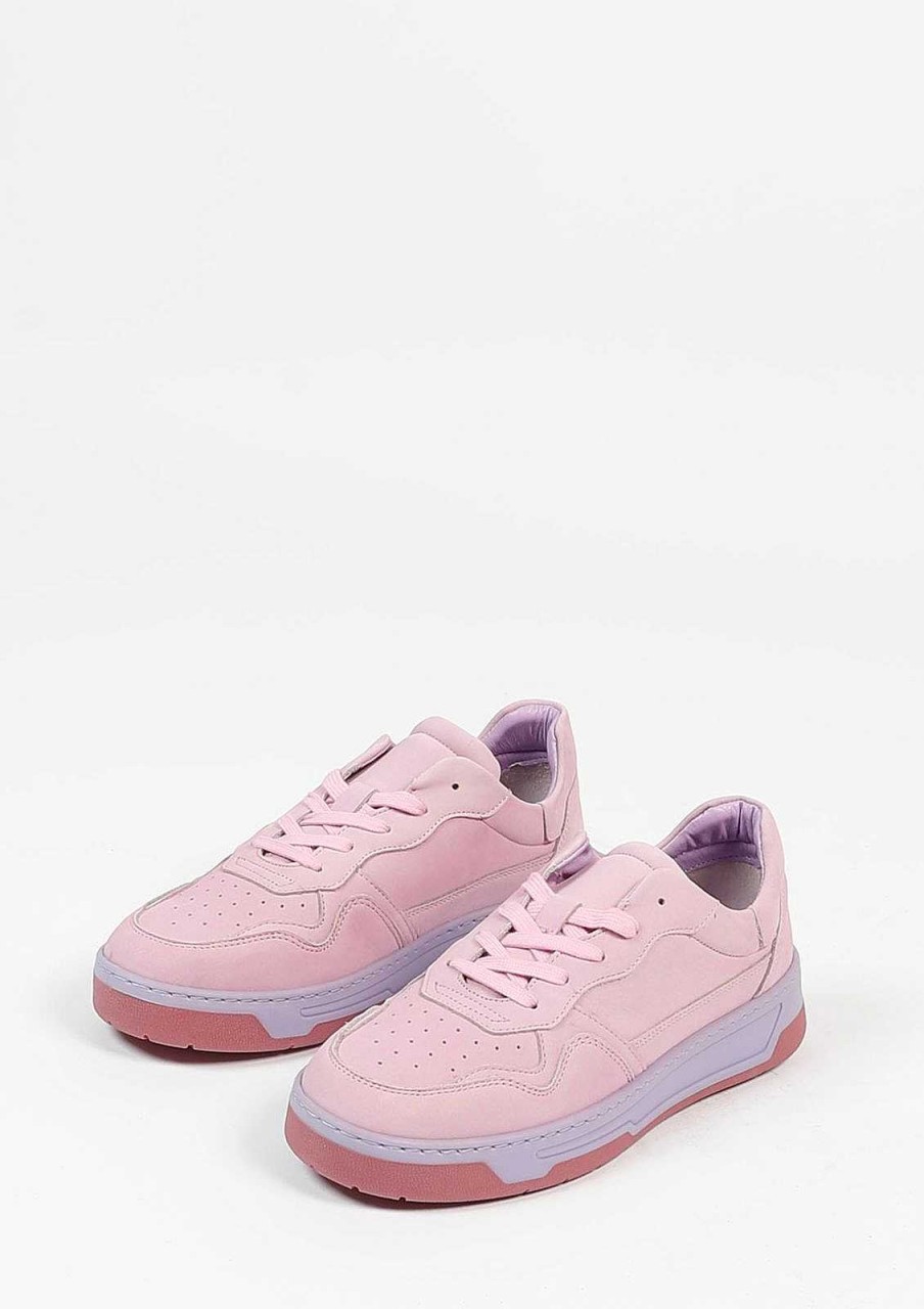 Sacha Nubuck Sneakers - Pink