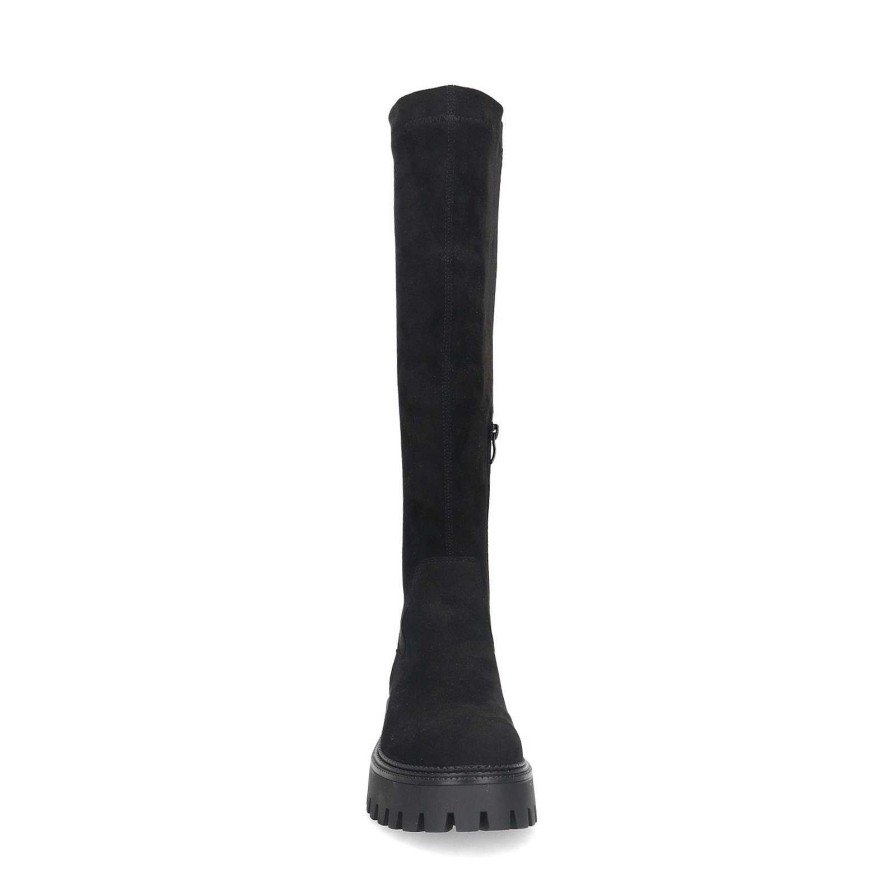 Sacha High Stretch Boots - Black