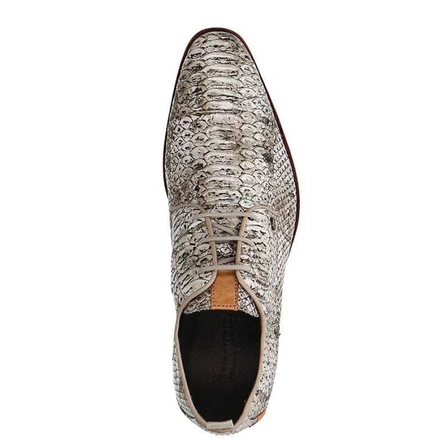 Sacha Rehab Greg Concrete Lace-Up Shoes - Taupe
