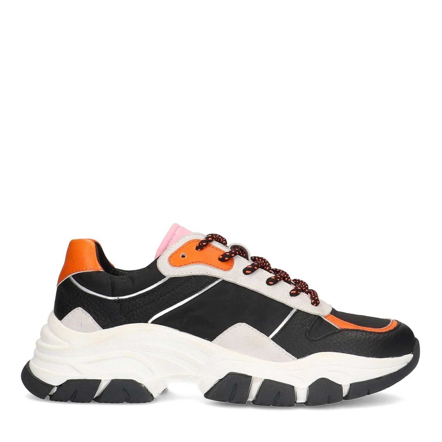 Sacha Sneakers With Details - Black