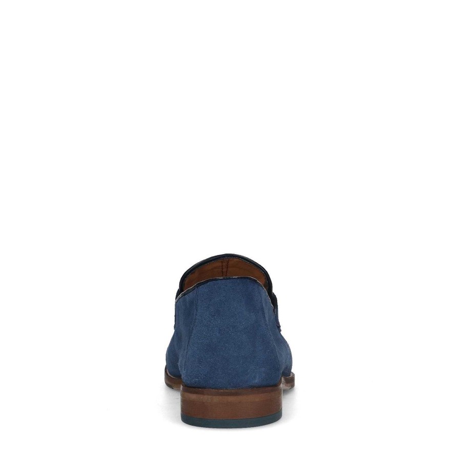 Sacha Suede Loafers - Blue