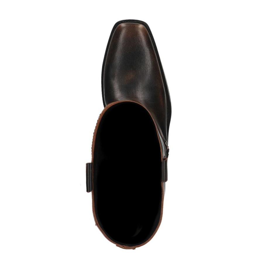 Sacha High Biker Boots - Delave Brown