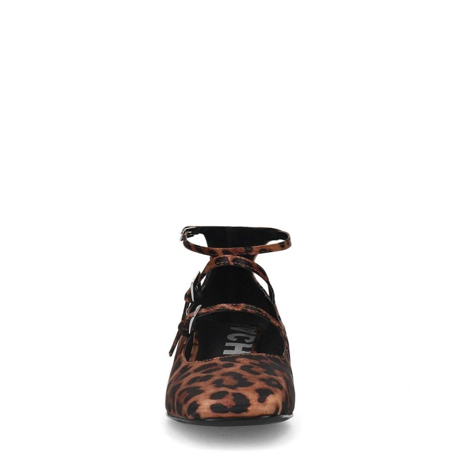 Sacha Leopard Ballerinas