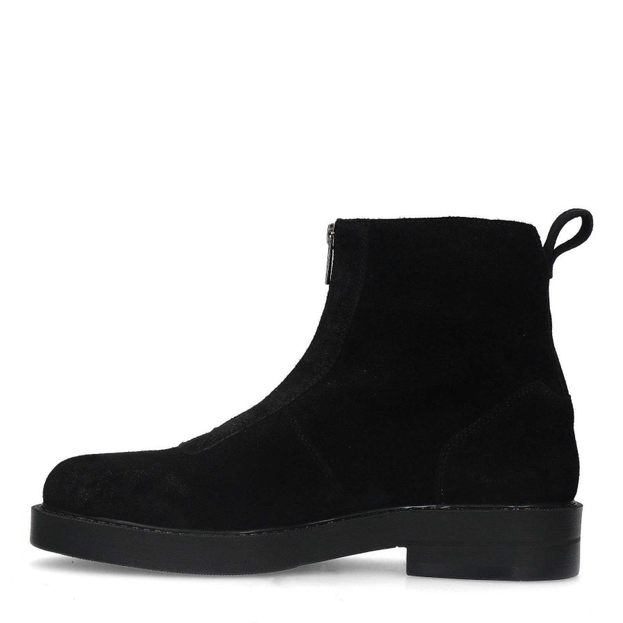 Sacha Suede Boots - Black